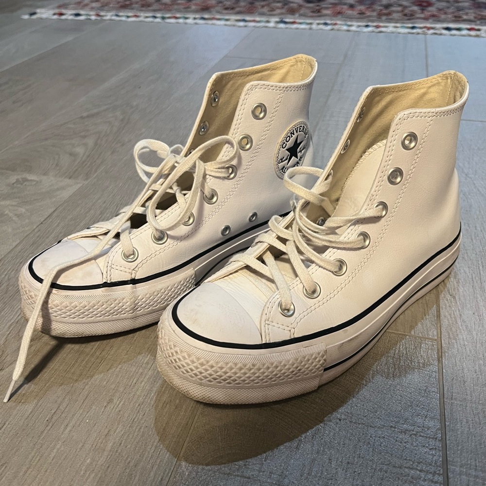 Chuck Taylor All Star Leather Platform - Picture 4 of 5